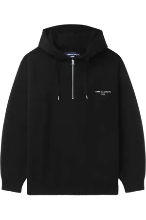 Comme des Garçons Hoodie con logo bordado