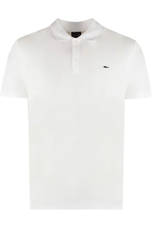 Paul & Shark Playera tipo polo con logo bordado