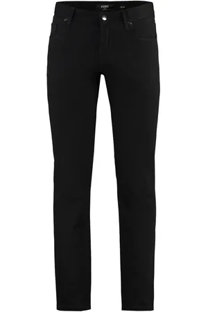 Fendi Jeans slim con bordado FF