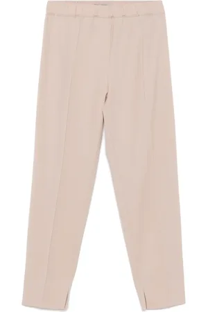 D.EXTERIOR Pantalones tapered de tul