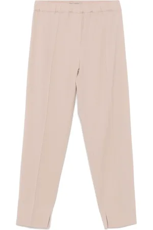 D.EXTERIOR Pantalones tapered de tul