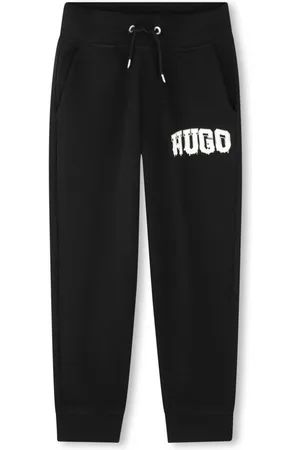 HUGO BOSS Pants con logo estampado