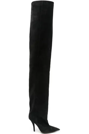 PARIS TEXAS Botas de gamuza con tacón de 110mm
