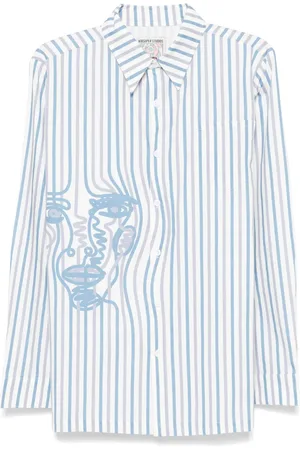 KIDSUPER STUDIOS Camisa con estampado de cara