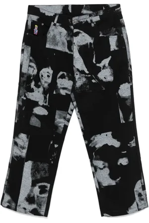 KIDSUPER STUDIOS Pantalones con estampado abstracto