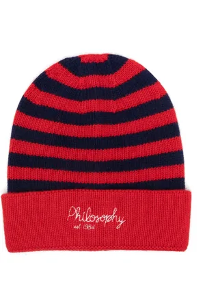PHILOSOPHY DI LORENZO SERAFINI Gorro tejido con pompón