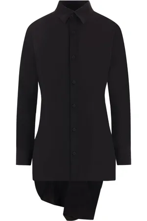 YOHJI YAMAMOTO Camisa asimétrica