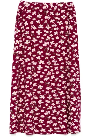 AGNÈS B. Falda con estampado floral