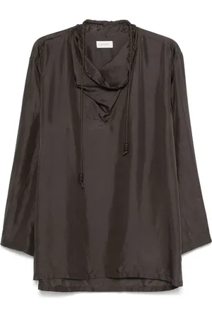 LEMAIRE Blusa con cuello desbocado