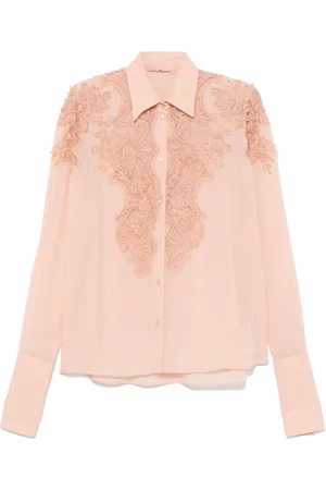 ERMANNO SCERVINO Camisa con detalle de encaje