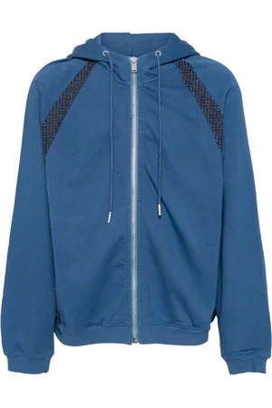 FIVE CM Hoodie con paneles y cierre