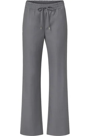 Ermanno Firenze Pantalones con cordones en la pretina