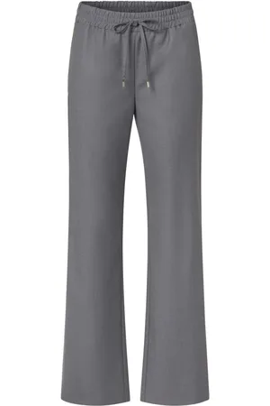 Ermanno Firenze Pantalones con cordones en la pretina