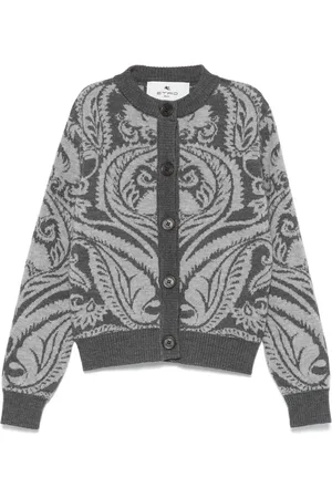 Etro Cárdigan tejido de intarsia