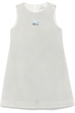 Etro Vestido con motivo Pegaso