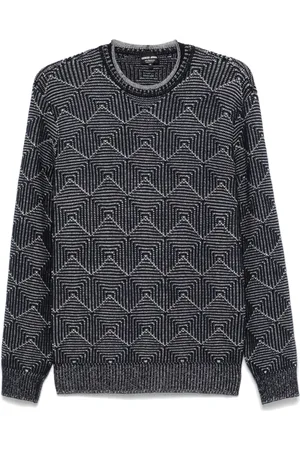 Giorgio Armani Suéter de cachemira en jacquard