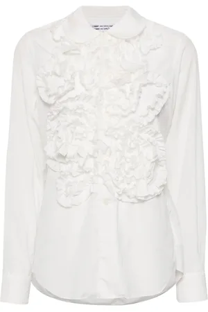 Comme des Garçons Camisa con volantes
