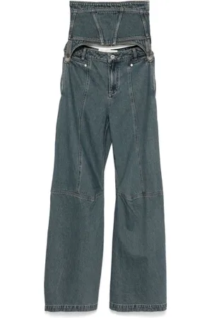Feng Chen Wang Jeans con panel removible