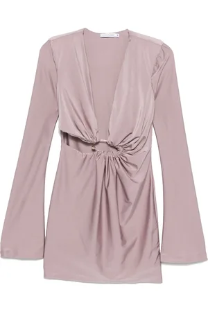 AMEN Vestido corto con cuello en V