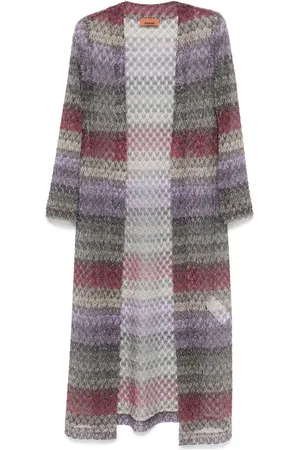 Missoni Cárdigan con motivo en zigzag