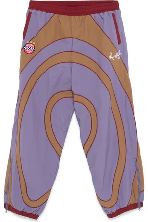 KIDSUPER STUDIOS Pants con diseño color block de x Ronaldinho
