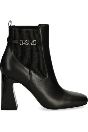 Karl Lagerfeld Botines con logo y tacón de 90mm