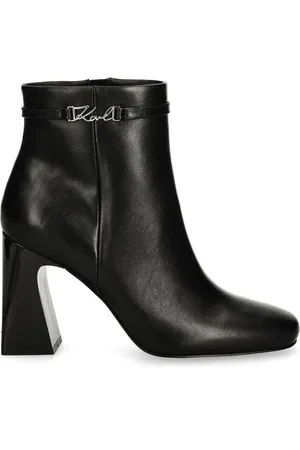 Karl Lagerfeld Botines con logo y tacón de 90mm