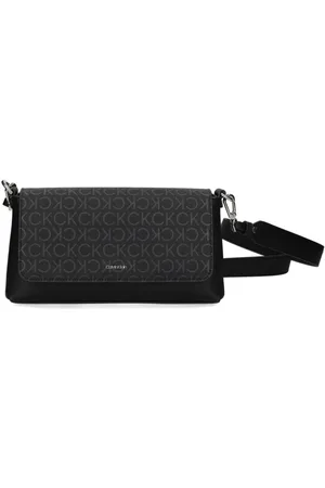 Calvin Klein Bolsa crossbody con logo estampado