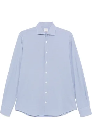 Traiano Milano Camisa con motivo geométrico