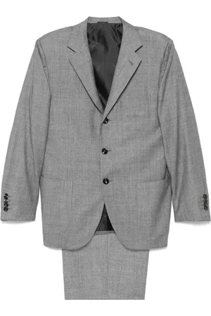 Kiton Traje con efecto de melange