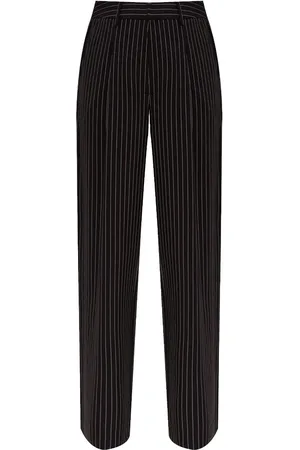 Gestuz Pantalones de vestir con rayas diplomáticas estampadas