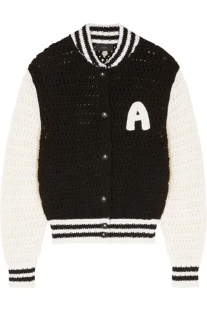 Alanui Chamarra bomber tejida de crochet