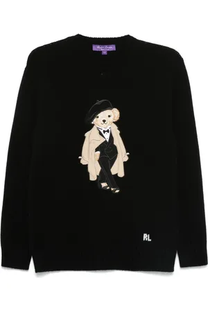 Ralph Lauren Suéter con motivo Polo Bear