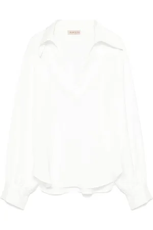 BLANCA Blusa texturizada de tejido seersucker