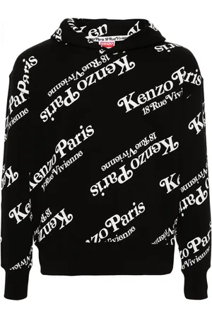 Kenzo Hoodie con estampado Black de x Verdy