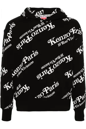 Kenzo Hoodie con estampado Black de x Verdy