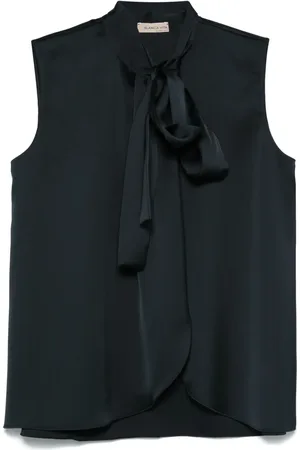 BLANCA Top satinado