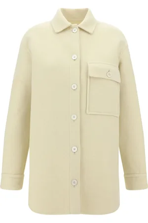Jil Sander Chamarra con logo en jacquard