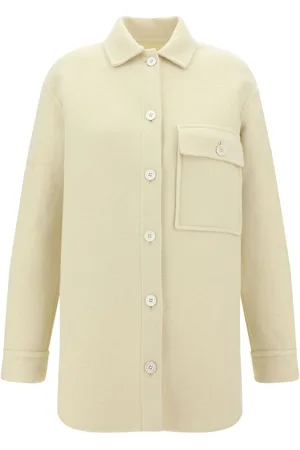 Jil Sander Chamarra con logo en jacquard