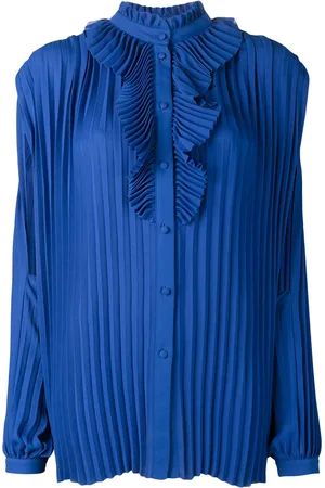 Balenciaga Pleated multi-styling blouse