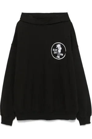 BLUE SKY INN Hoodie con logo estampado
