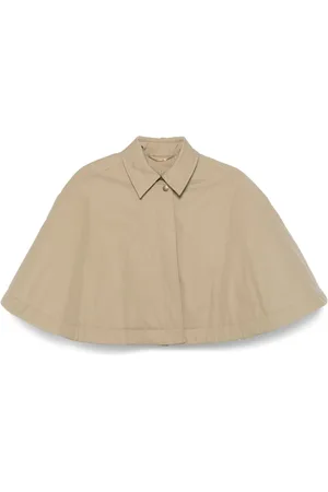 Chloé Capa estilo gabardina corta