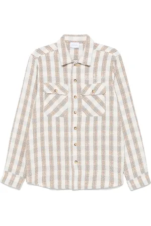 BLUE SKY INN Camisa de bouclé manga larga