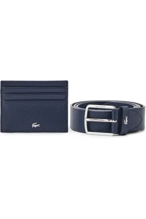 Lacoste Set de tarjetero y cinturón