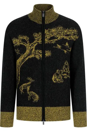 SHANGHAI TANG Cárdigan en jacquard