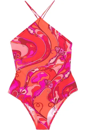 Puccini Traje de baño con estampado Orchidee