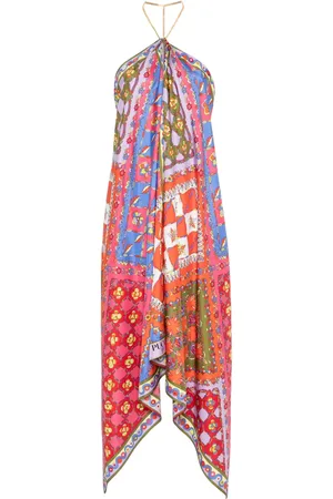Puccini Vestido midi con estampado Festa