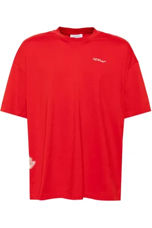 OFF-WHITE Playera con logo estampado