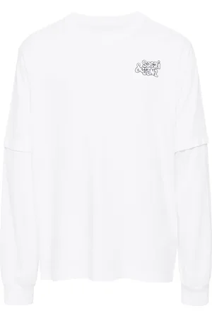 SACAI Playera con bordado Gonz