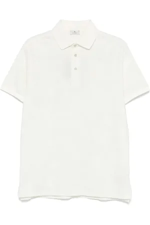 Etro Playera tipo polo con motivo de cachemira